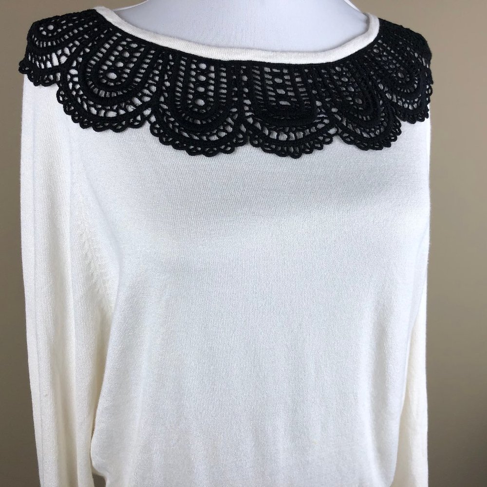Monterey Bay Long Sleeve Sweater Petite Size PL